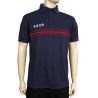 Polo ASVP Respirant MC EK Bleu Marine