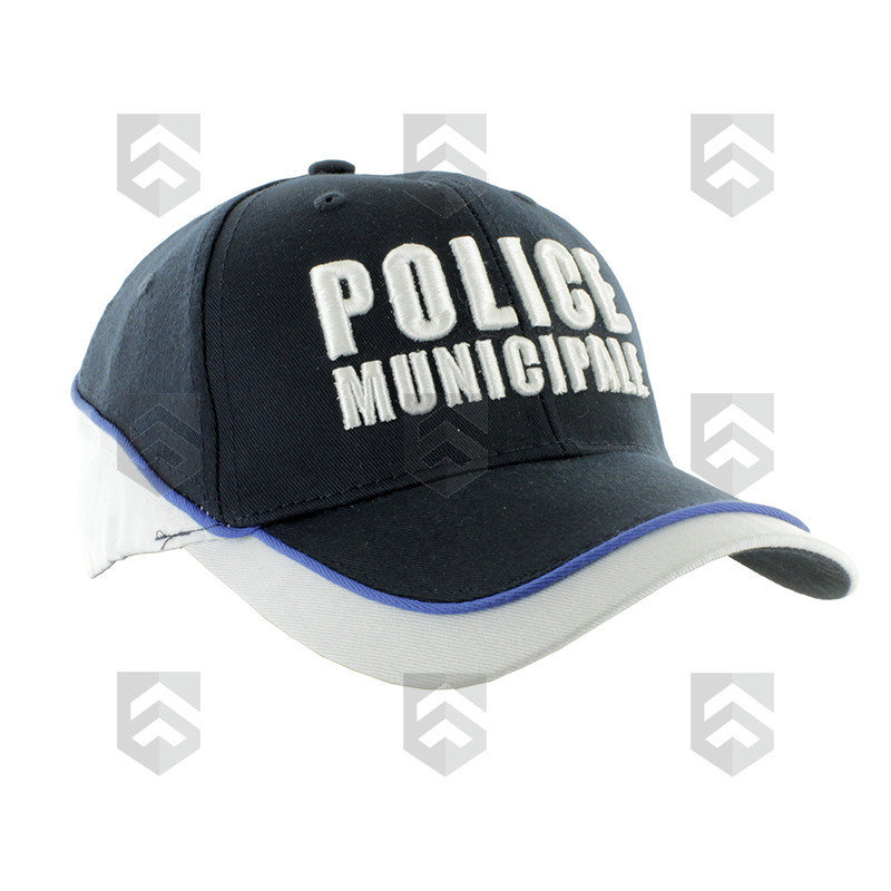 Casquette brodée 3D POLICE MUNICIPALE New Age