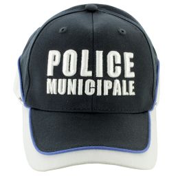 Casquette brodée 3D POLICE MUNICIPALE New Age