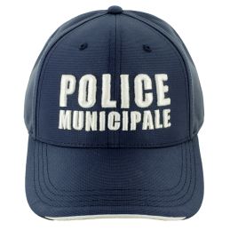 Casquette brodée 3D POLICE MUNICIPALE Estoril