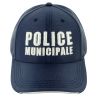 Casquette brodée 3D POLICE MUNICIPALE Estoril