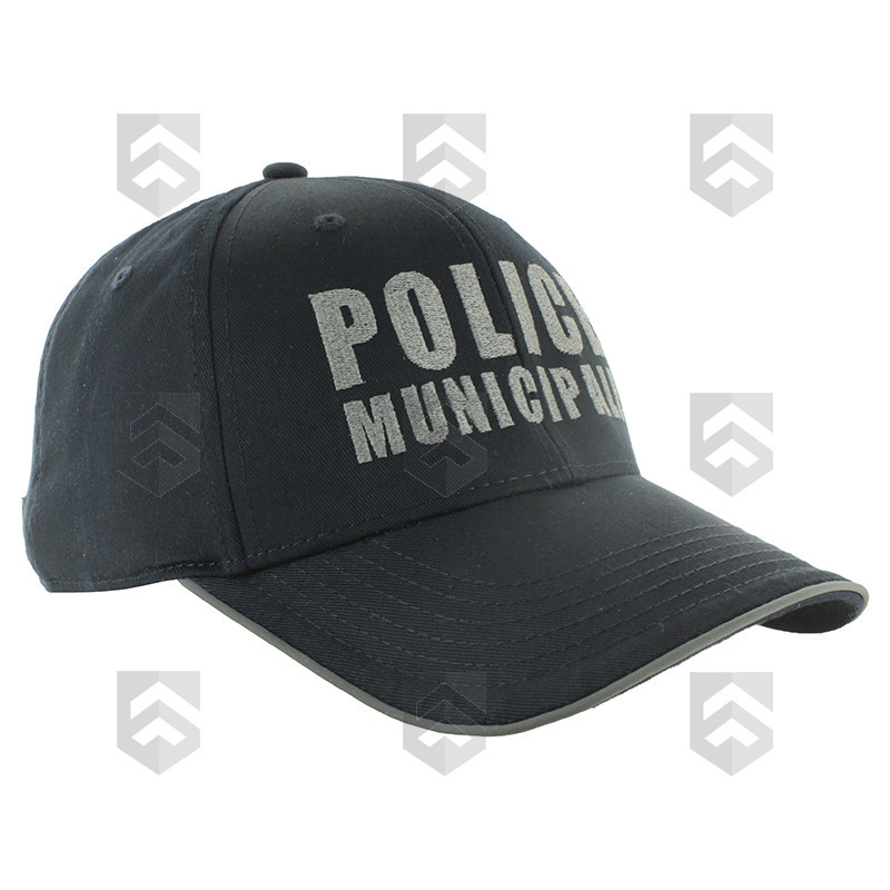 Casquette brodée POLICE MUNICIPALE Reflect