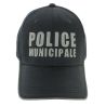 Casquette brodée POLICE MUNICIPALE Reflect