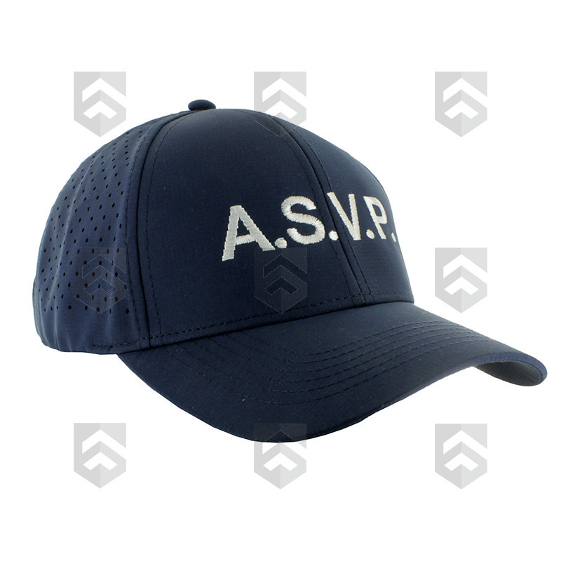 Casquette Brodée ASVP micro-perforée spécial Eté