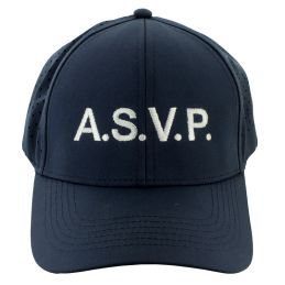 Casquette Brodée ASVP micro-perforée spécial Eté