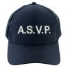 Casquette Brodée ASVP micro-perforée spécial Eté