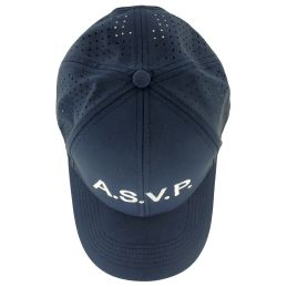 Casquette Brodée ASVP micro-perforée spécial Eté