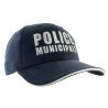 Casquette brodée POLICE MUNICIPALE Sandwich-S