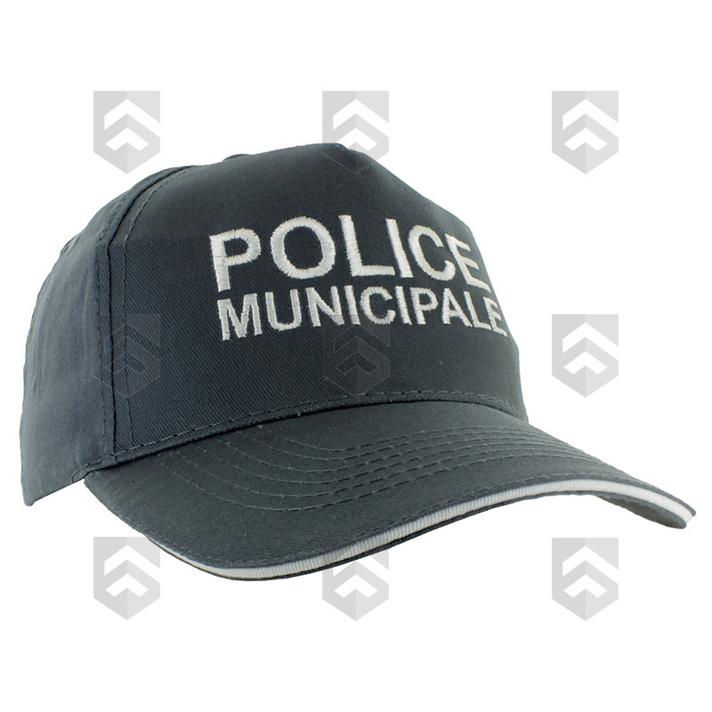 Casquette brodée POLICE MUNICIPALE Start Five Sandwich