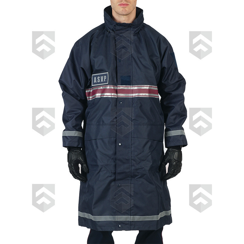Imperméable ASVP GK Pro avec bandes bordeaux