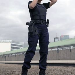 Pantalon Intervention Police Stretch Femme GK Pro Bleu Marine