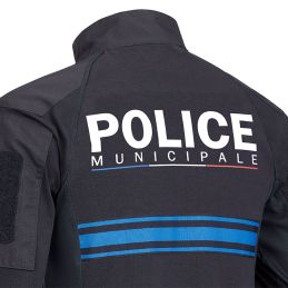 Chemise UBAS Police Municipale Equipol Manches Longues Bleu Marine 