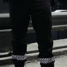Pantalon Intervention GK Safetek Noir avec Bandes Réfléchissantes