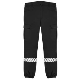 Pantalon Intervention GK Safetek Noir avec Bandes Réfléchissantes