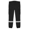 Pantalon Intervention GK Safetek Noir avec Bandes Réfléchissantes