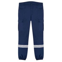 Pantalon Intervention GK Safetek Bleu avec Bandes Réfléchissantes