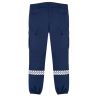 Pantalon Intervention GK Safetek Bleu avec Bandes Réfléchissantes