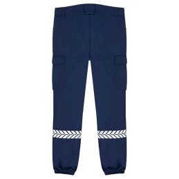 Pantalon Intervention GK Safetek Bleu avec Bandes Réfléchissantes
