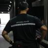 T-shirt Imprimé Sécurité Bande Grise GK Safetek Noir