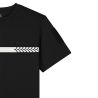 T-shirt Imprimé Sécurité Bande Grise GK Safetek Noir