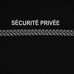 T-shirt Imprimé Sécurité Bande Grise GK Safetek Noir