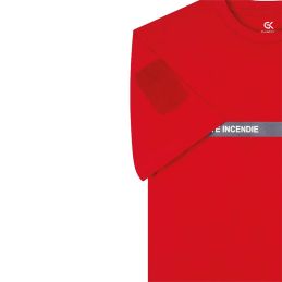 T-shirt Imprimé Sécurité Incendie GK Safetek 