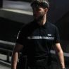 Polo Imprimé Sécurité Bande Grise GK Safetek