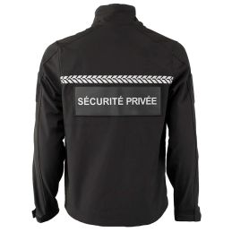 Veste Softshell Sécurité Bandes HV GK Safetek