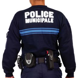 Sweat Police Municipale GK Pro brodé