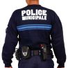 Sweat Police Municipale GK Pro brodé