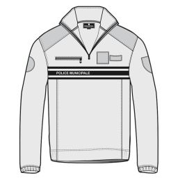 Pull Police Municipale Polaire Xtra Equipol