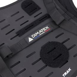 Harnais pour Chien d'assaut TRAK Dimatex Noir