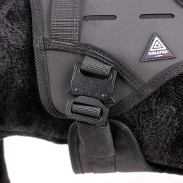Harnais pour Chien d'assaut TRAK Dimatex Noir