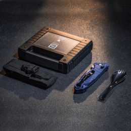 Couteau CAC S200 PA6 TB Outdoor Bleu