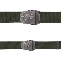 Ceinture Militaire Boucle Gravée Para Opex