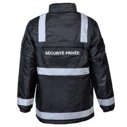 Coupe-vent fourré polaire SECURITE CityGuard avec bandes réfléchissantes