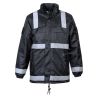 Coupe-vent fourré polaire SECURITE CityGuard avec bandes réfléchissantes