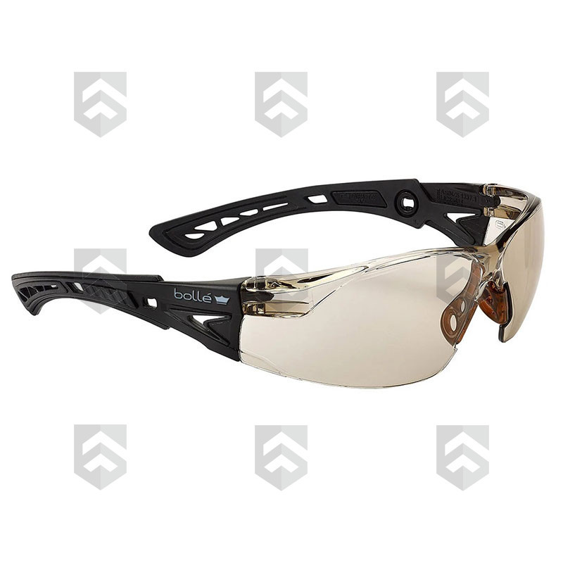 Lunettes de protection balistique RUSH+ BSSI Bollé verres Copper