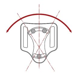 Passant de ceinture Port Haut pour Holster King Cobra