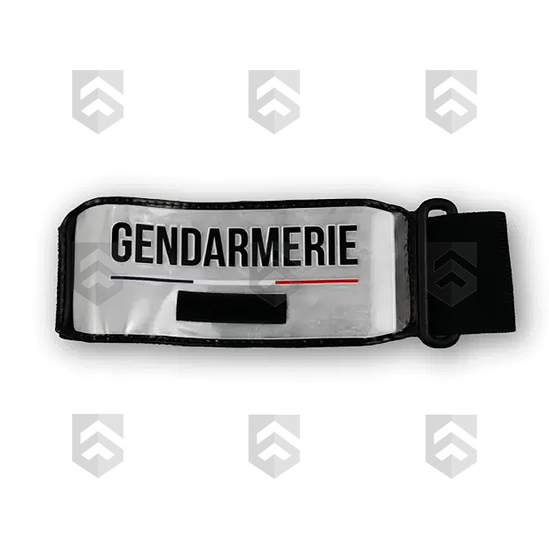 Brassard Gendarmerie Fluorescent Gris GK Pro