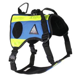 Harnais pour Chien de recherche et de sauvetage DRAKKEN 3 Dimatex Bleu