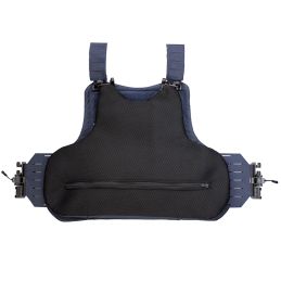 Housse Gilet Pare-Balles Tactique Quick Release LPSA Bleu Marine