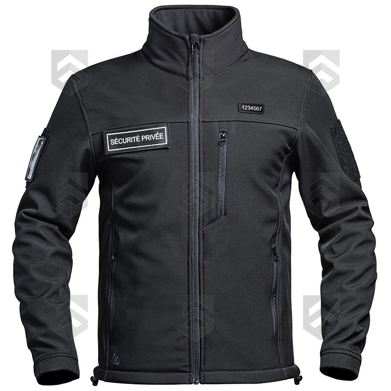 Veste Softshell Sécu-One Flap Sécurité Privée A10 Equipment