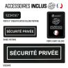 Blouson polaire HV-TAPE Sécu-One Sécurité Privée A10 Equipment