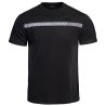 T-shirt Imprimé Sécurité Privée Bande Grise Sécu-One A10 Noir