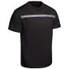 T-shirt Imprimé Sécurité Privée Bande Grise Sécu-One A10 Noir