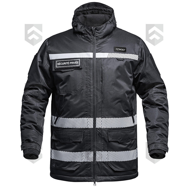 Parka Hardshell WF 150 HV-TAPE Sécu-One Sécurité Privée A10 Equipment