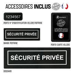 Parka Hardshell WF 150 HV-TAPE Sécu-One Sécurité Privée A10 Equipment