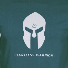 T-shirt MC Pentagon Spartan Helmet Bleu Pétrole