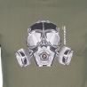 T-shirt MC Pentagon Gas Mask Kaki
